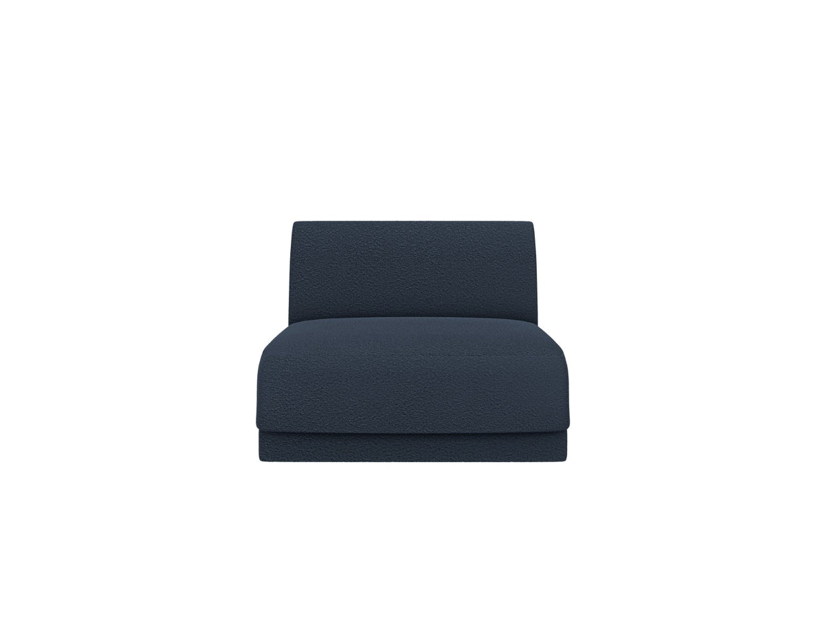 Micadoni Module Miley boucle donkerblauw - 90x75x70cm