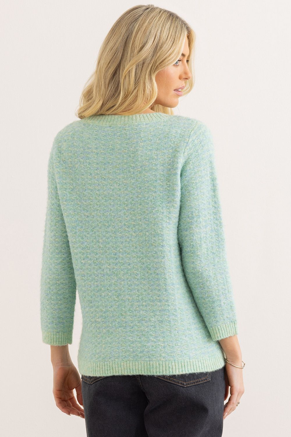 Klass. Textured Soft Knit Jumper