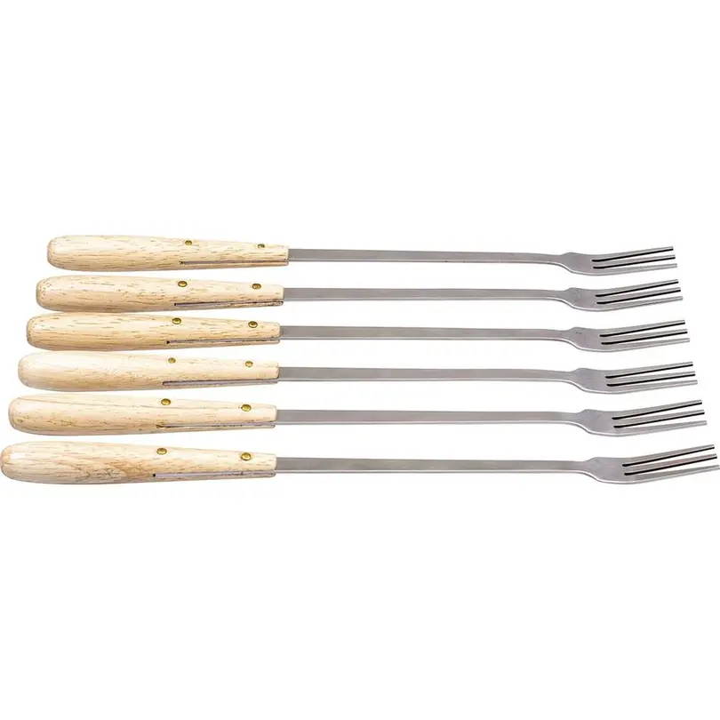 Fondue-Gabeln 6er-Set Chalet