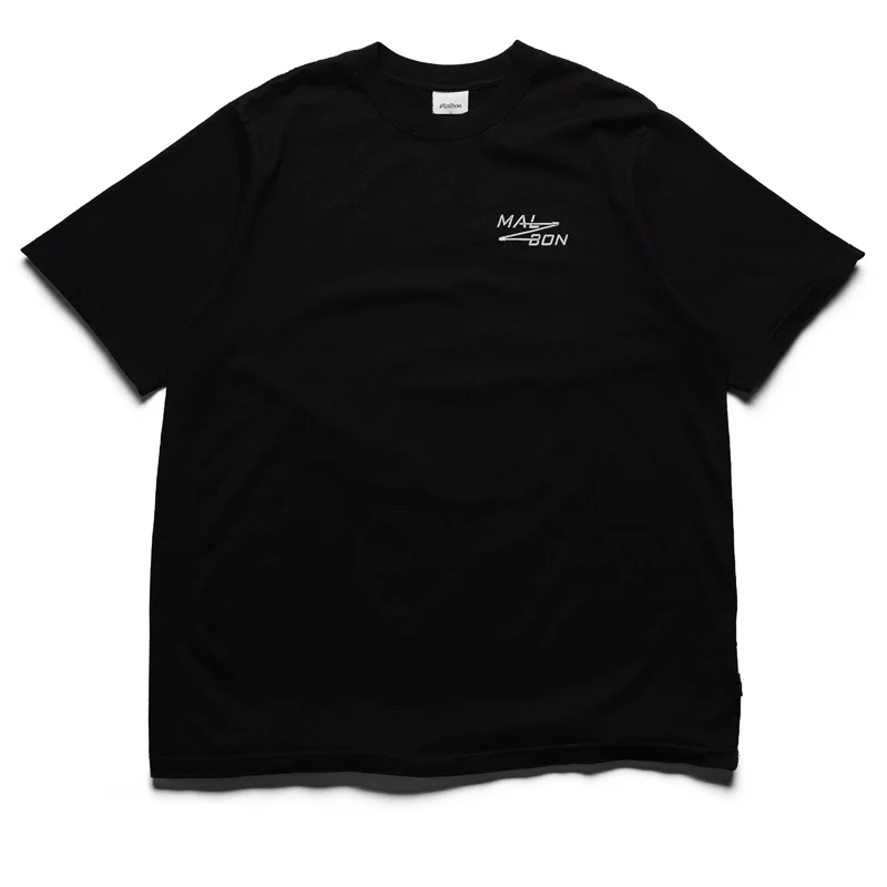 Malbon Golf Bermuda Sport Utility Tee - Black