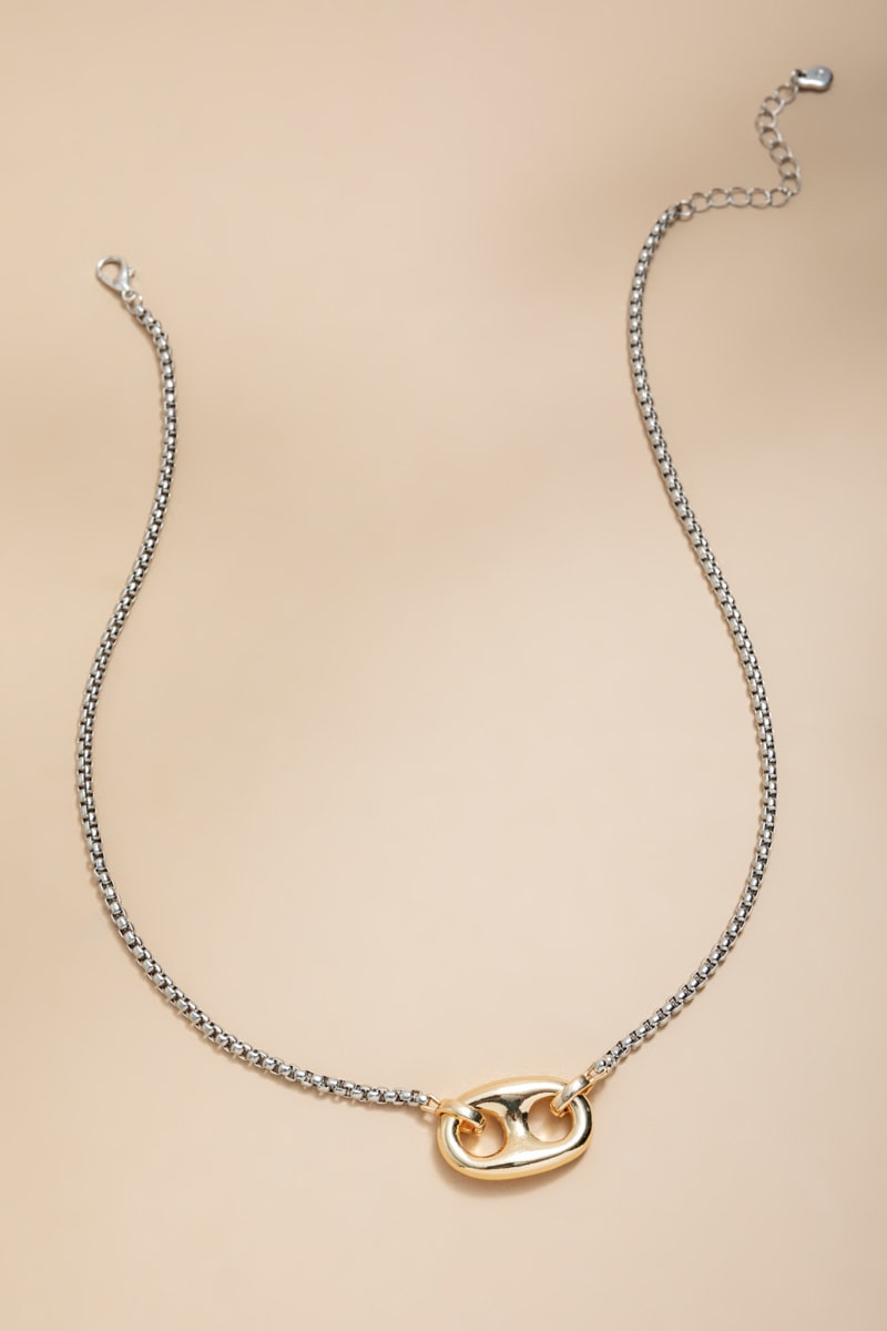 Maya Pop Tab Pendant Necklace