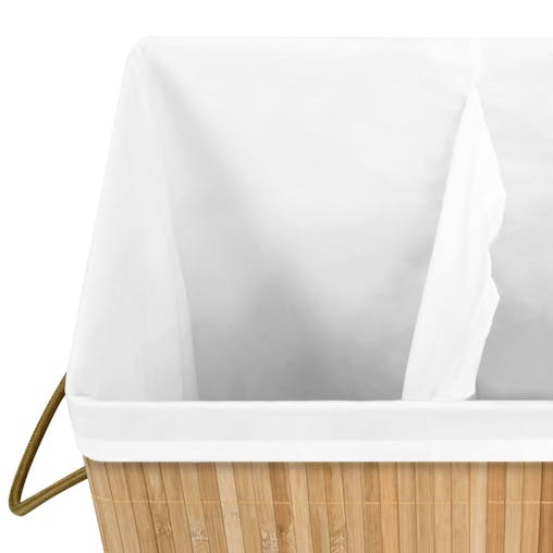 NNEVL Bamboo Laundry Basket 72 L