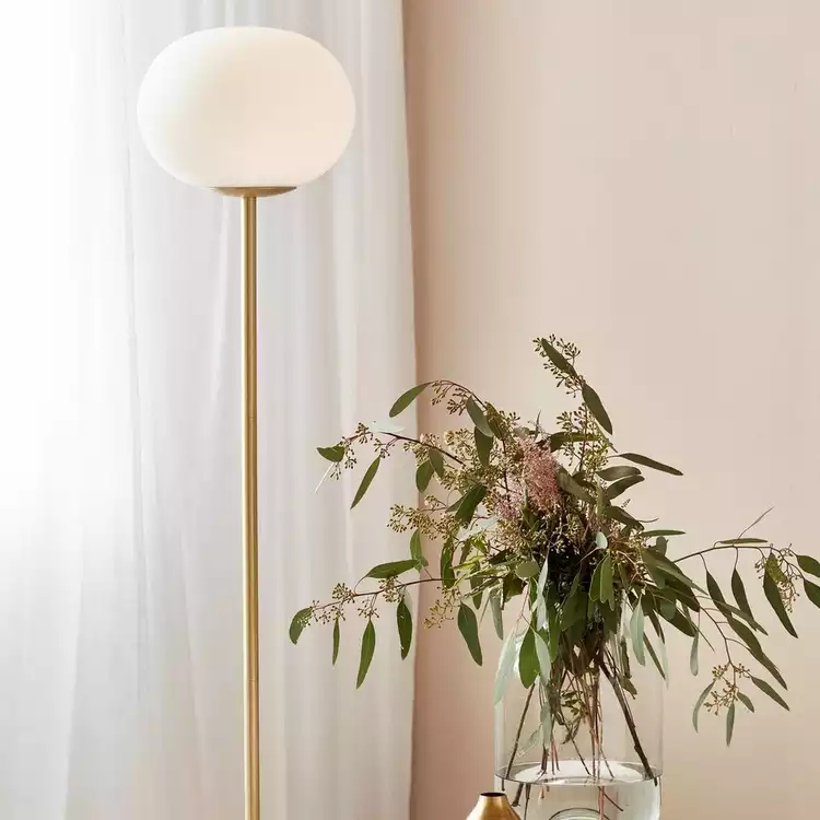 Nordlux Alton Floor Lamp - Brass