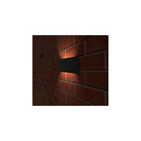 Applique Murale Rectangulaire LED 13W 4000K Gris Anthracite IP54