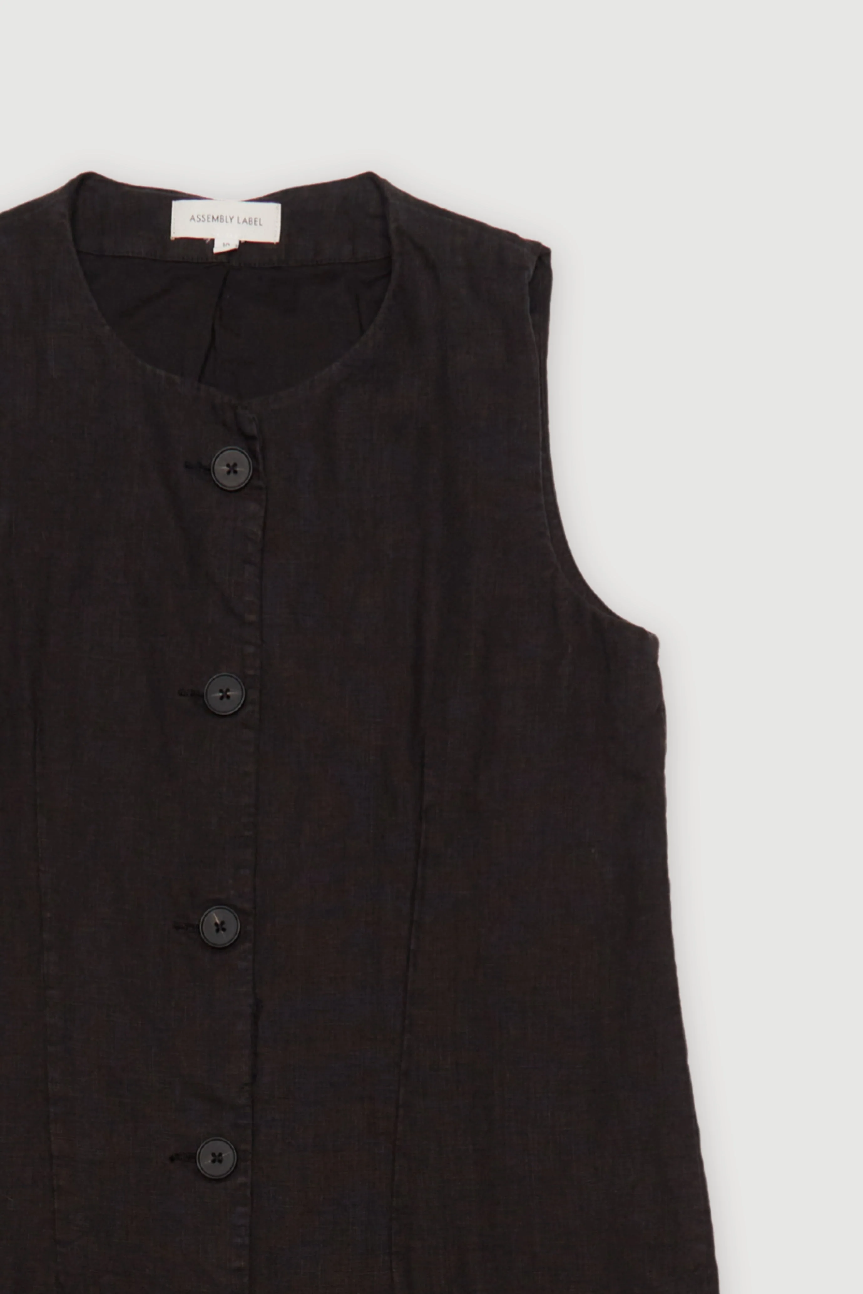 Re-Worn Womens Linen Dress