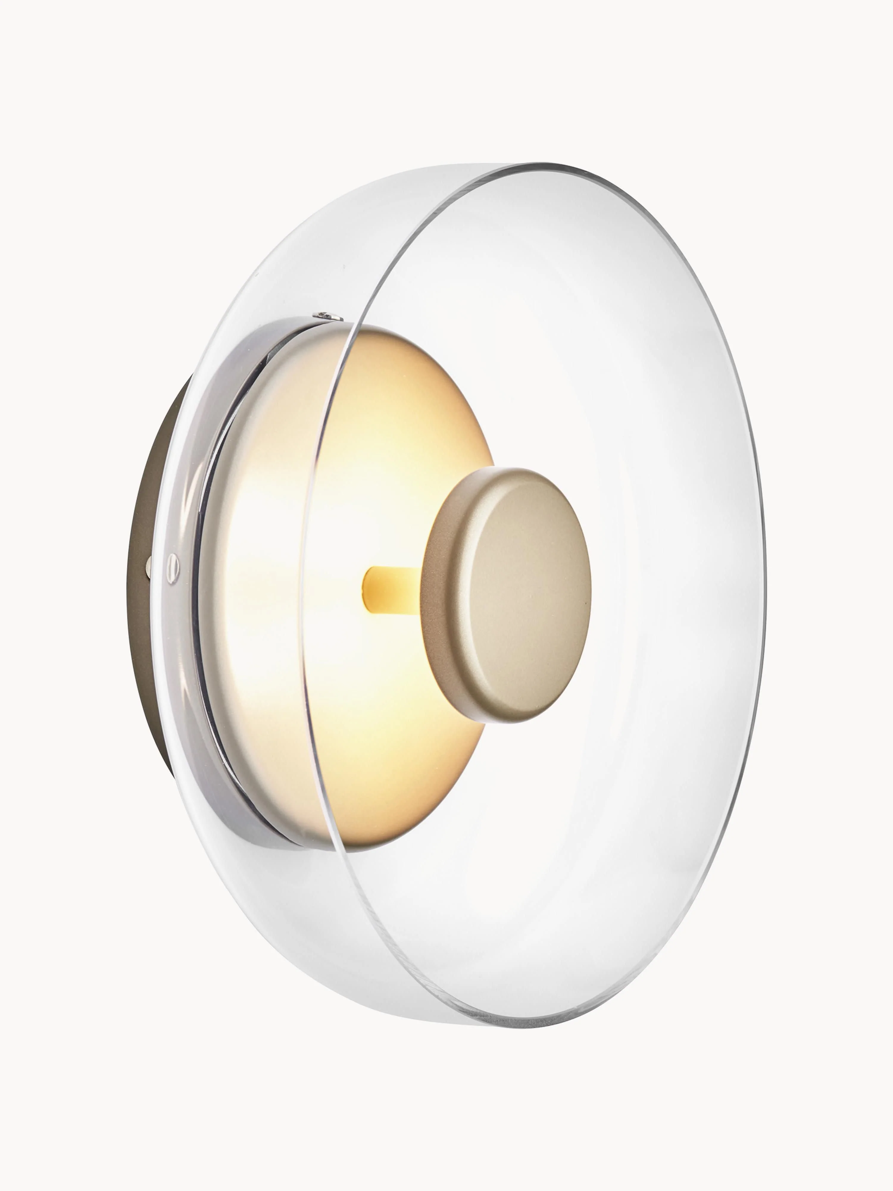 Mundgeblasene LED-Wandleuchte Blossi