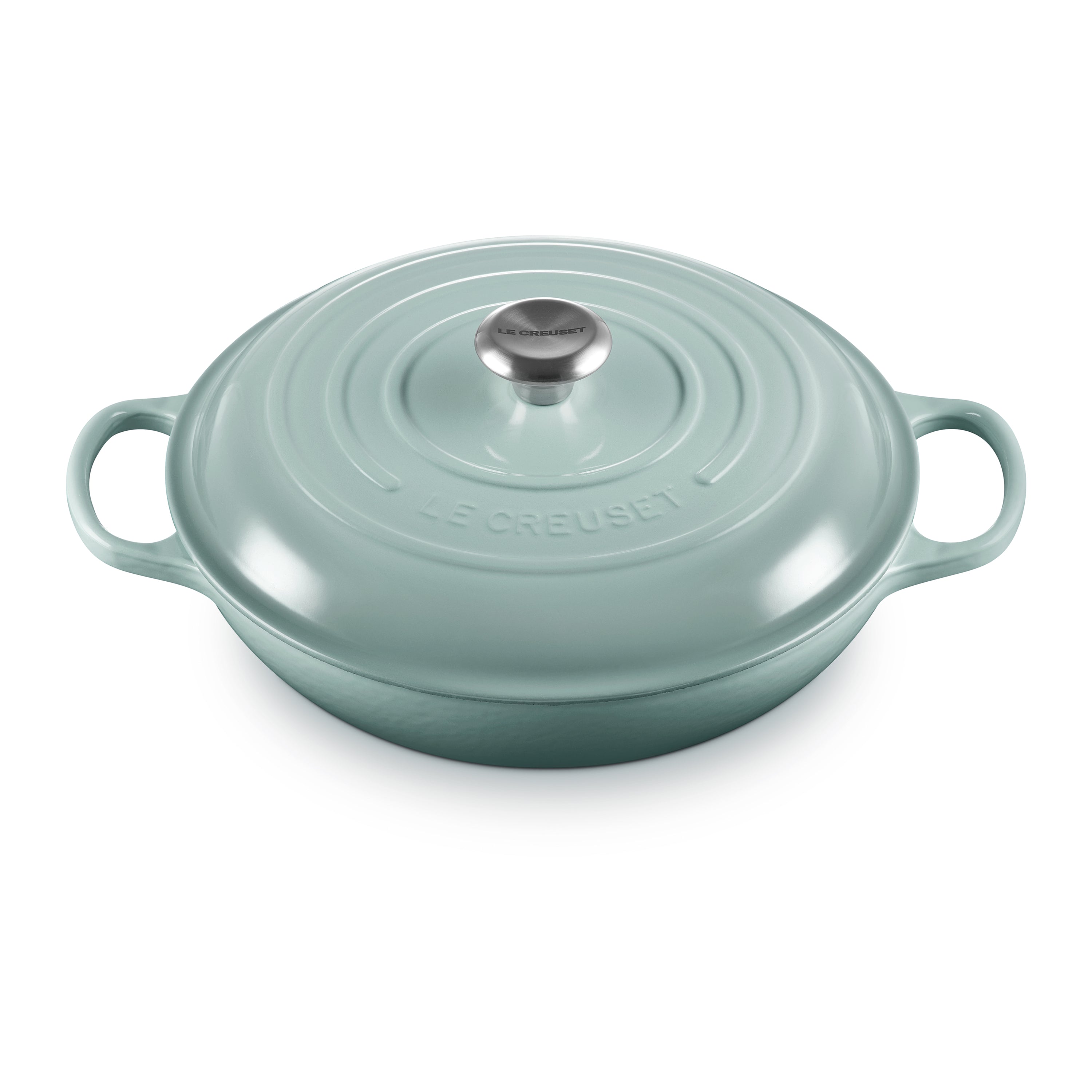 Le Creuset Signature Campagnard Braadpan Ø 30 cm - Sea Salt