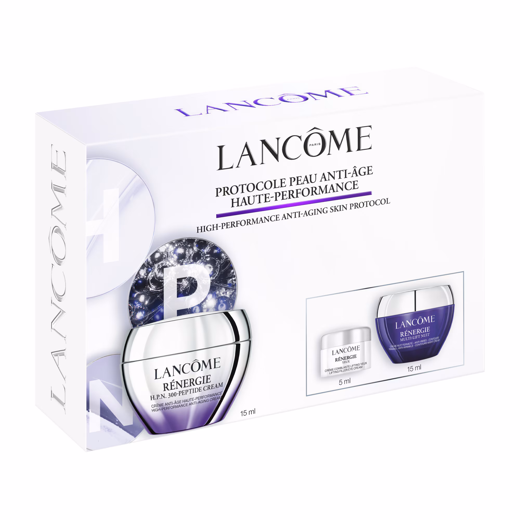 RENERGIECoffret - crème anti-âge haute performance + crème comblante lifting yeux + crème nuit