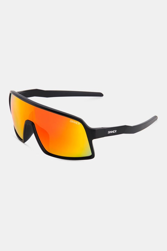 Sinner Alseis Matt Black Red Zonnebril