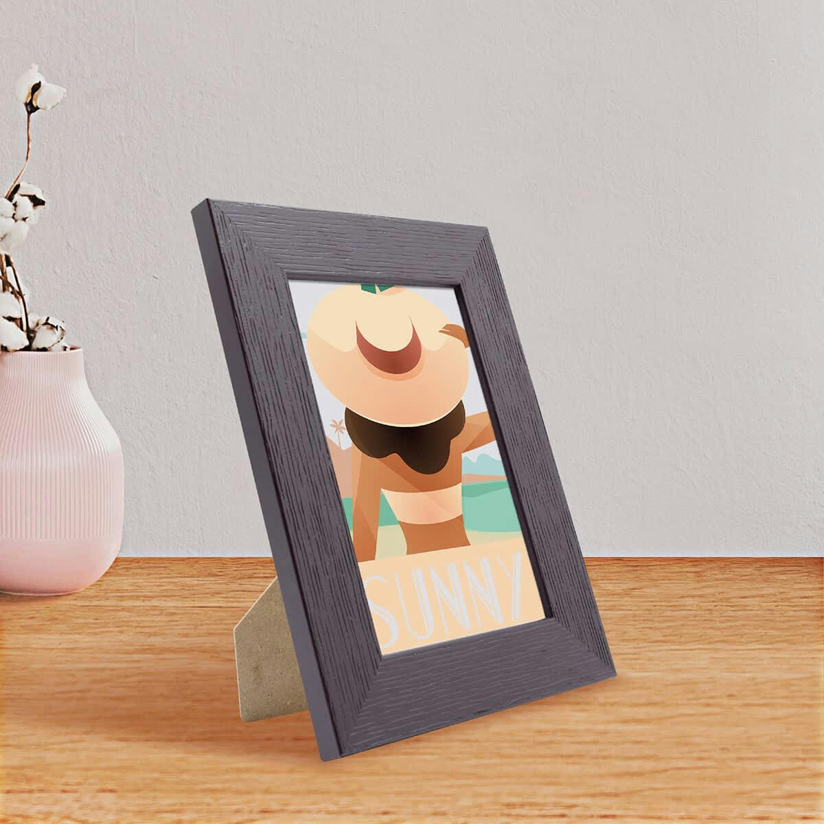 TUTTI FRUTTI - Cadre photo figue 10x15 cm bois reconstitué fsc