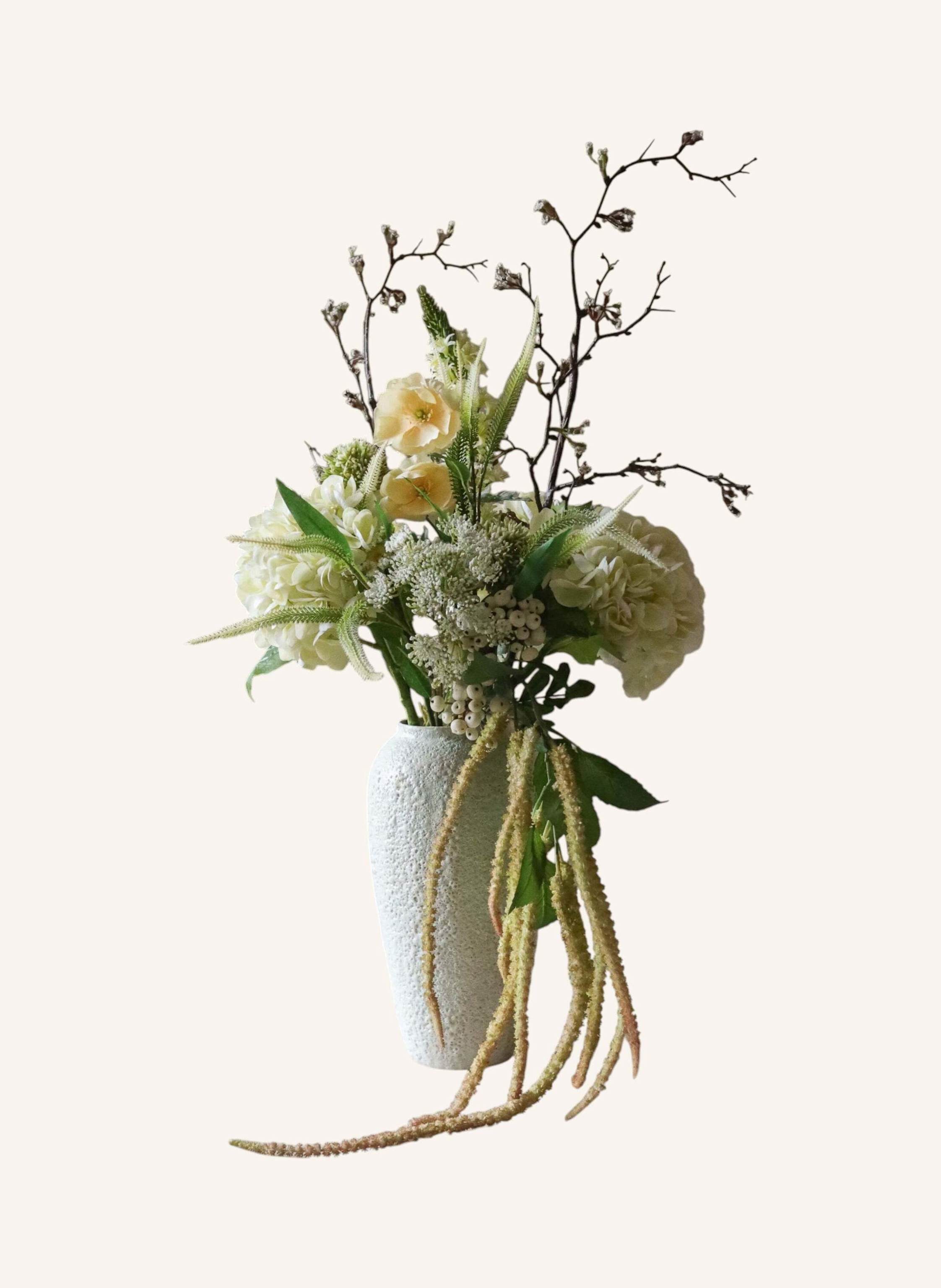 Botané Künstlicher Blumenstrauß IVORY CASCADE
