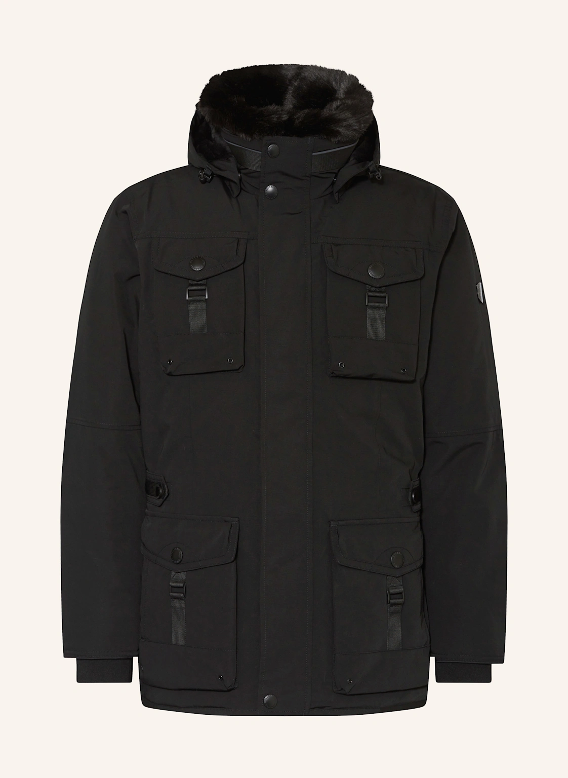 WELLENSTEYN Jacke mit abnehmbarer Kapuze und Kunstfell