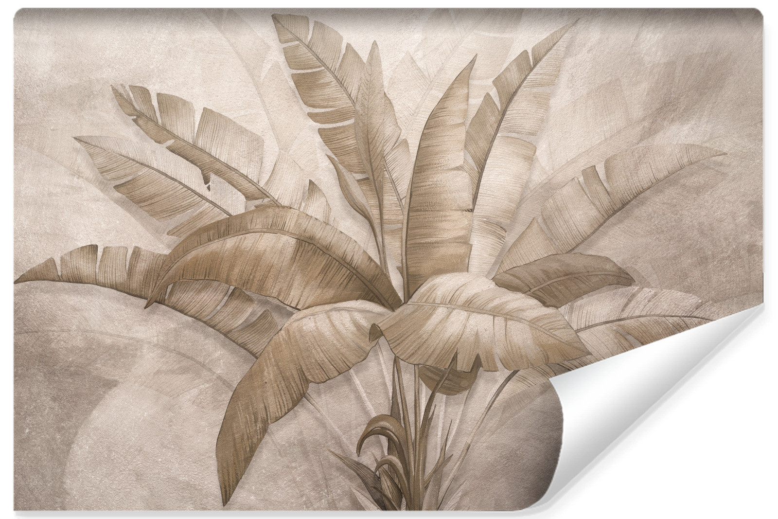 Fototapeta Tropikalne Liście W Stylu Boho 90x60cm