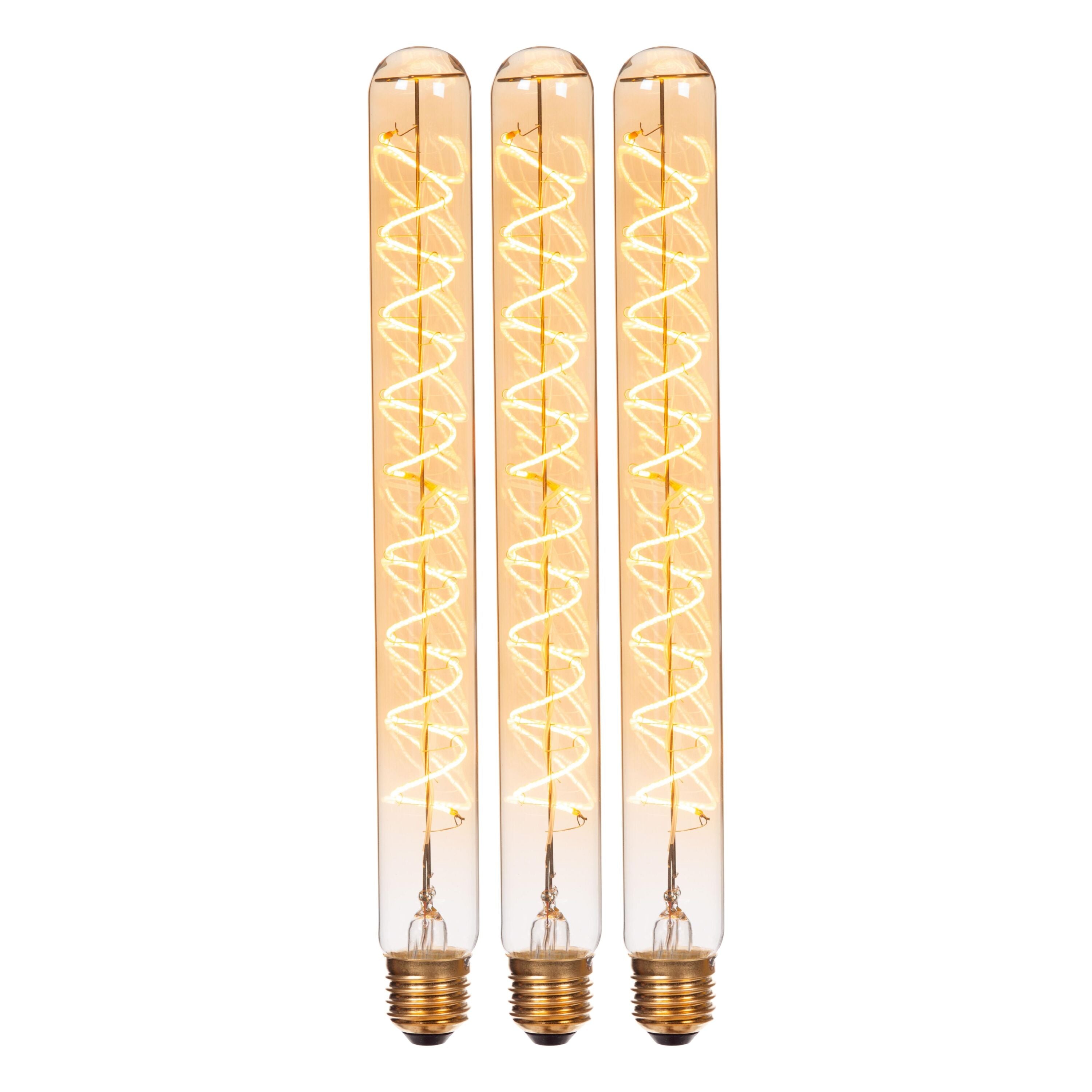 Lucide T32 Filament lamp - Amber (set van 3)