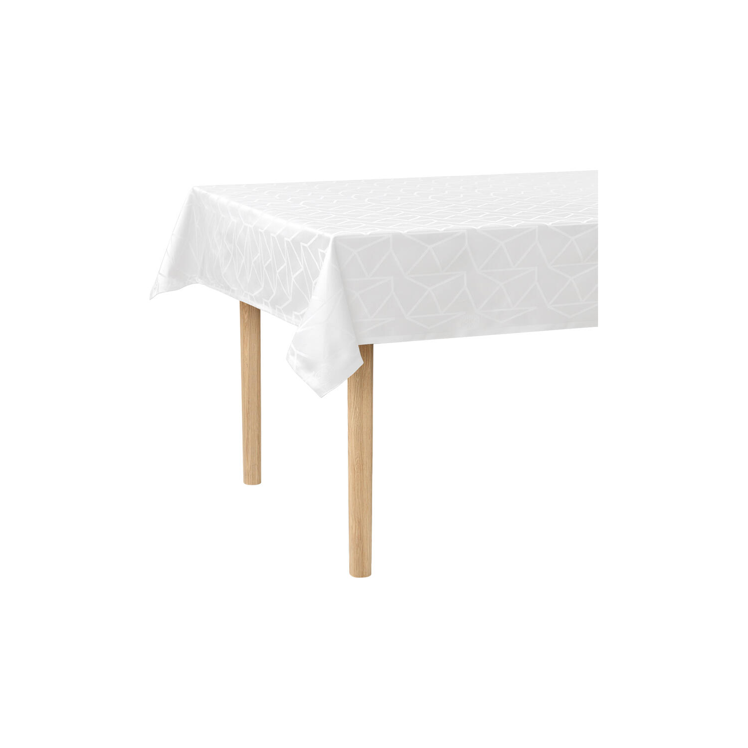 ARNE JACOBSEN damaskdug, white