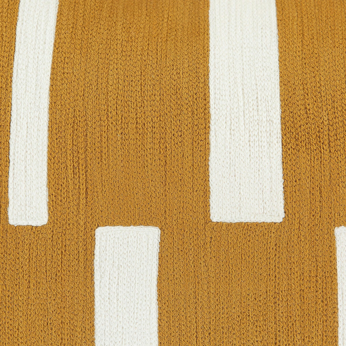 Housse de coussin en coton Stripy