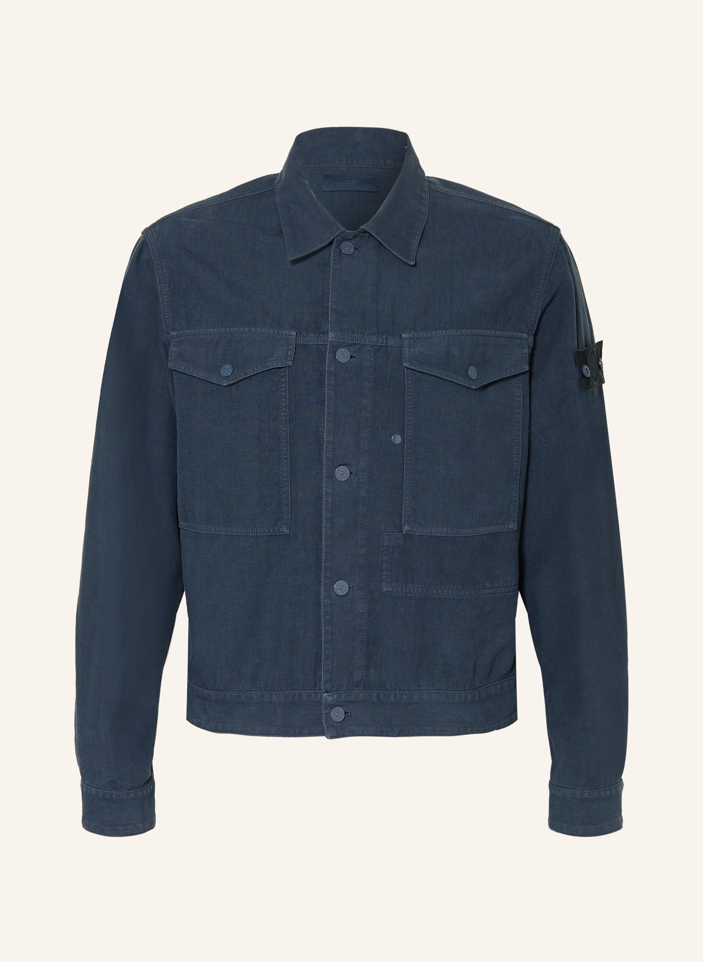 STONE ISLAND Overjacket mit Leinen