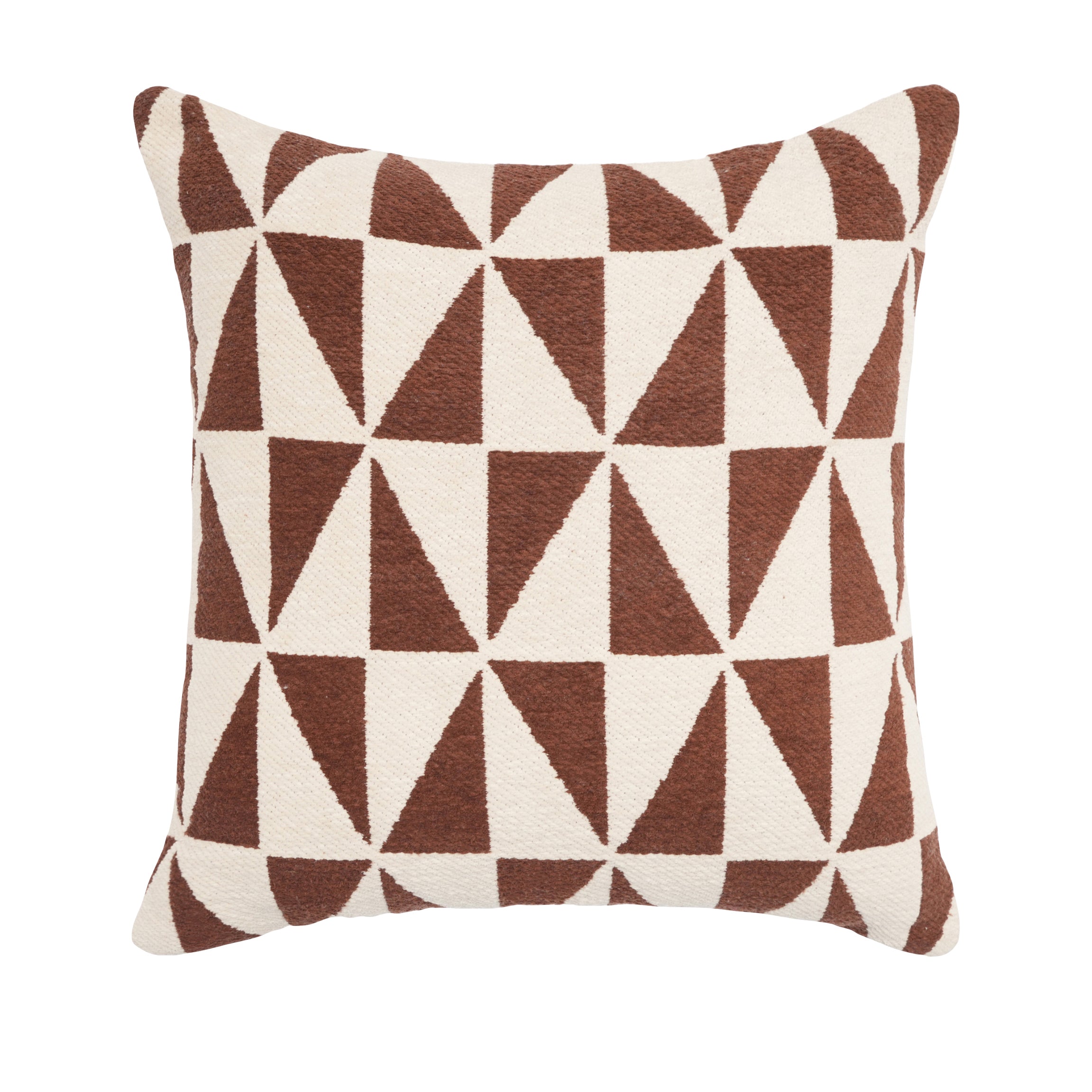 by fonQ Angle Sierkussen 50 x 50 cm - Hot Chocolate