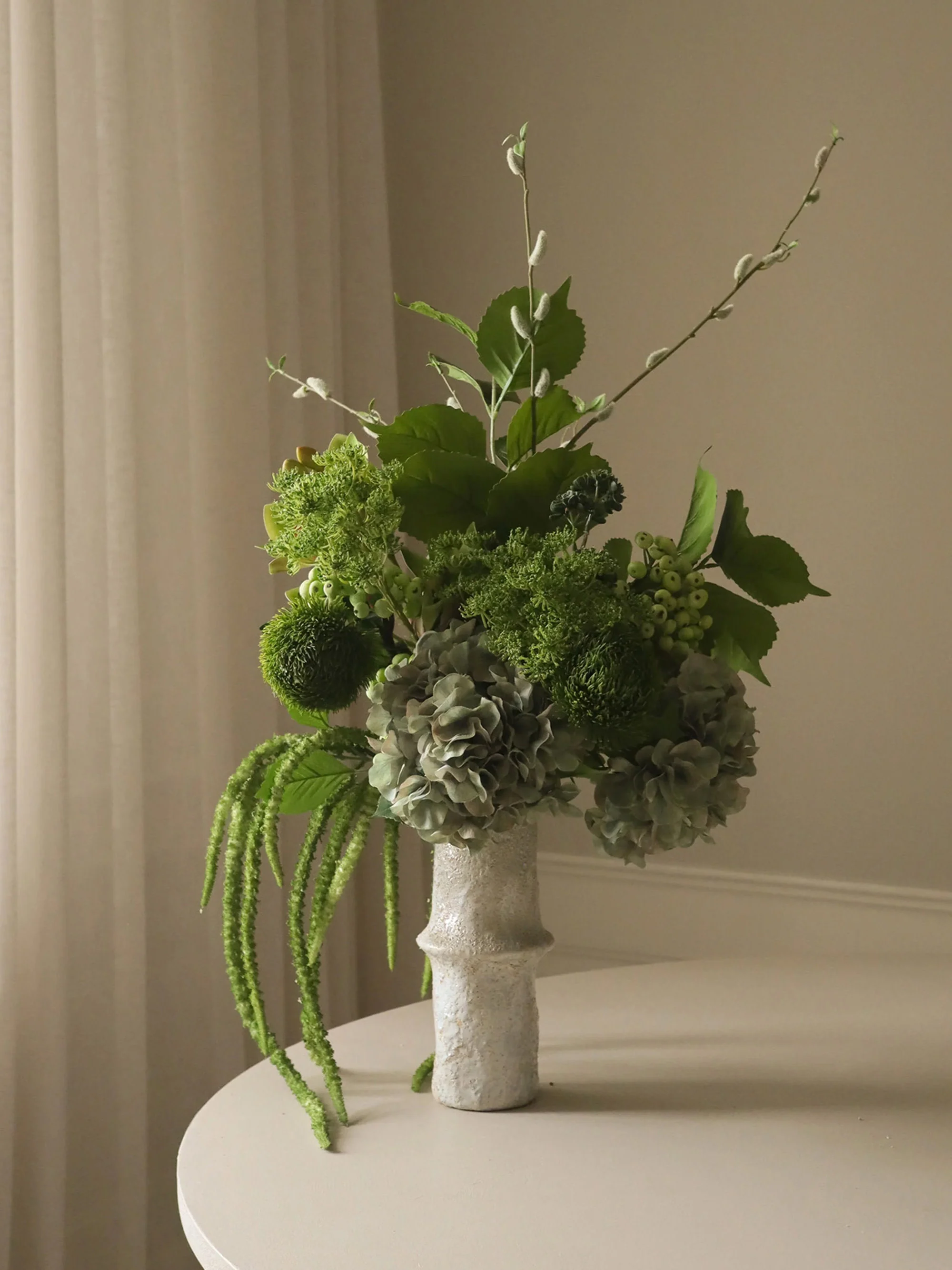 Künstlicher Blumenstrauß Emerald Essence