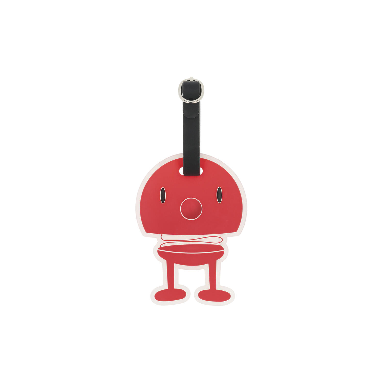 Hoptimist Bag tag, red