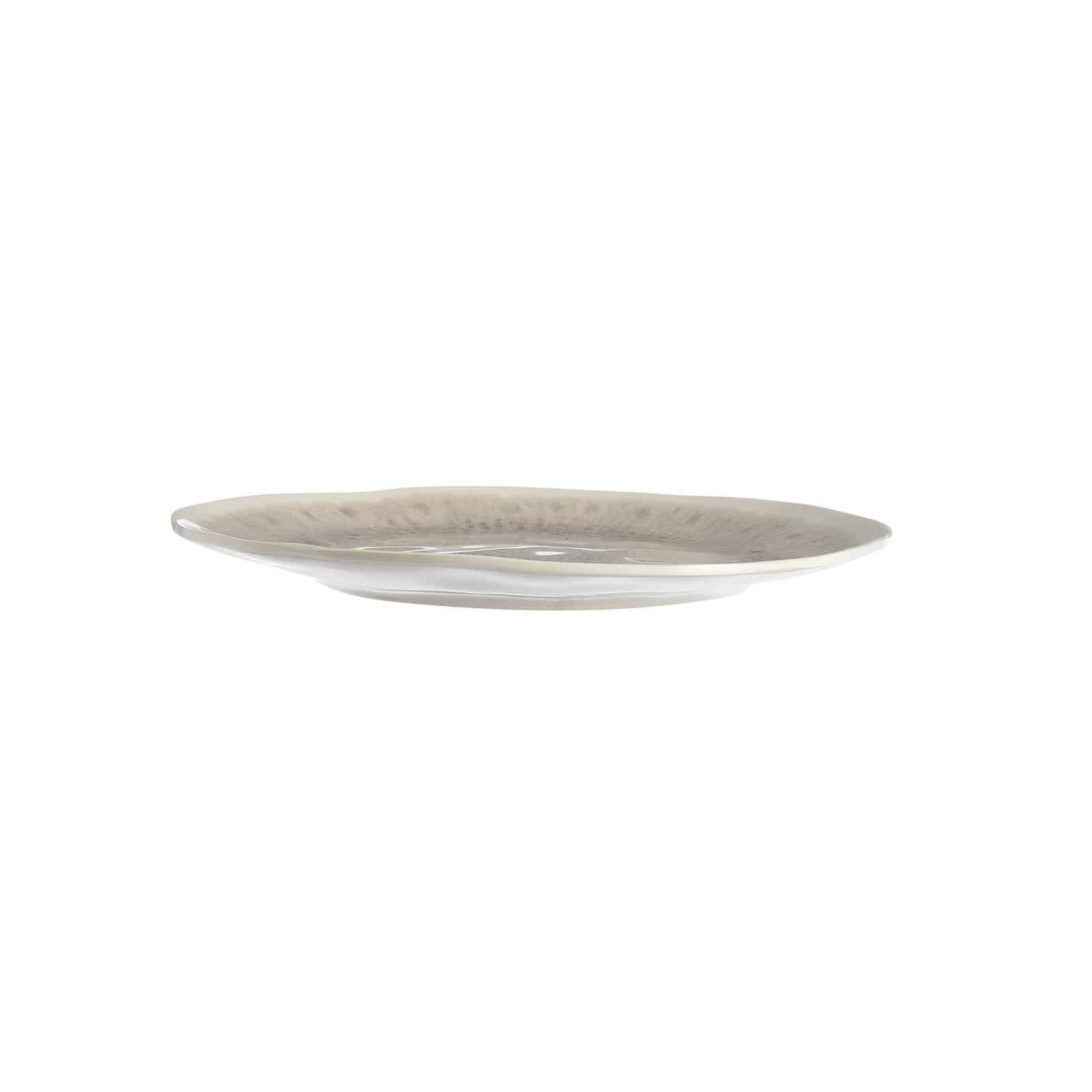 Melamin-Speiseteller Veda Grau, ⌀ 28 cm, H 20 mm