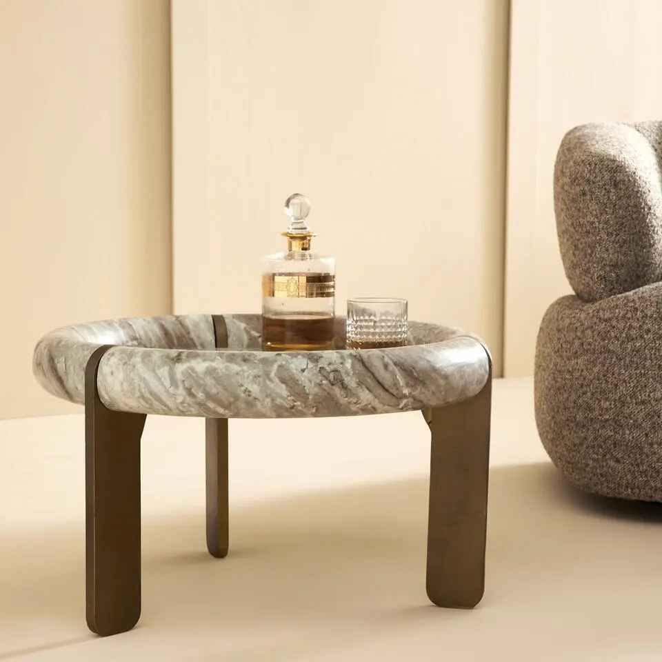 Signature - PROSPER Salontafel - Beige - 40x60x60 cm