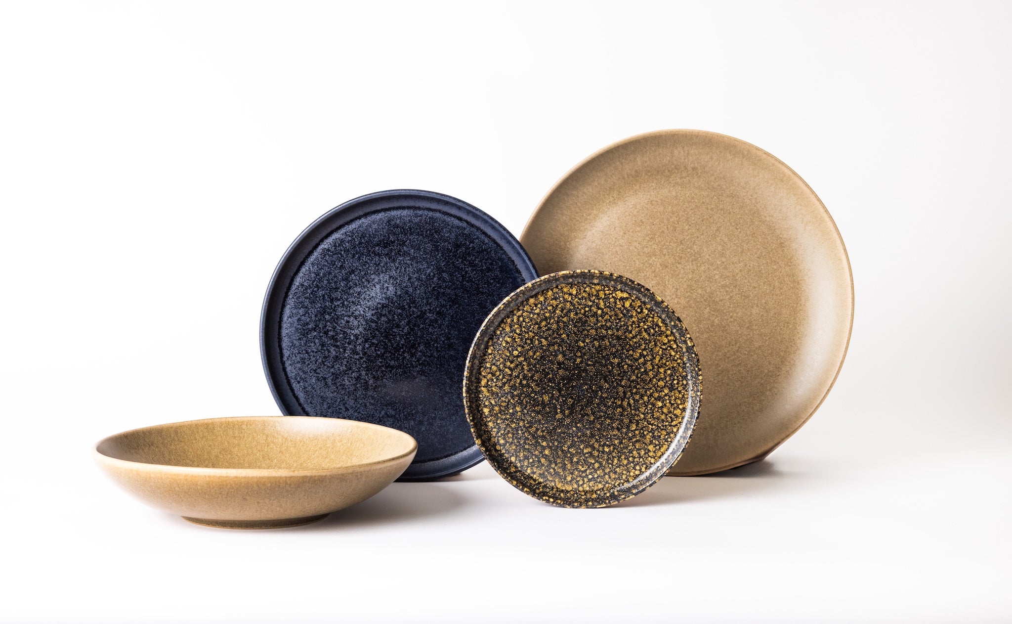 Mimo Homeware serviesset On The Rocks & Midnight Blue - 4-delig - 2 personen