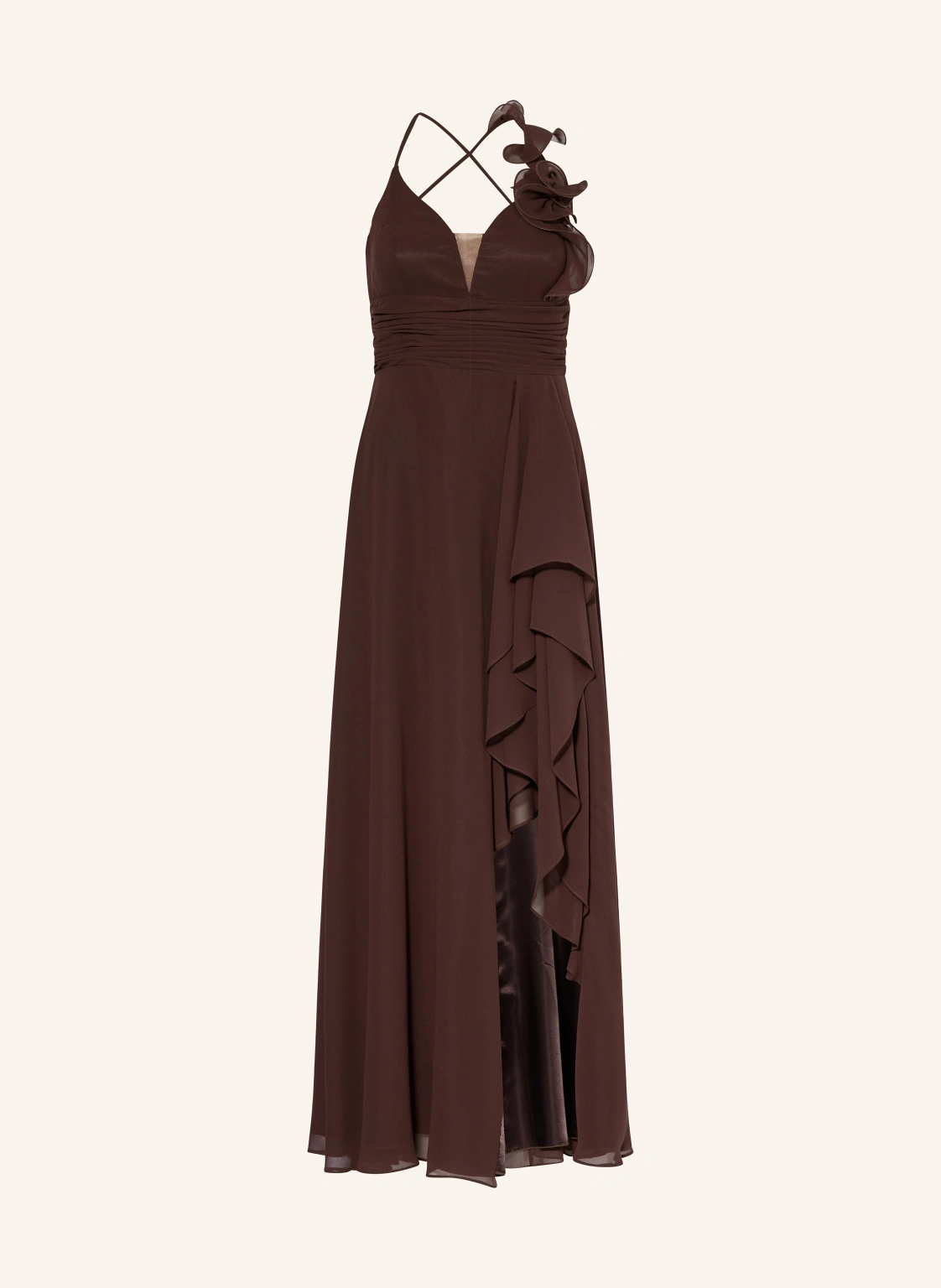 VM Vera Mont Abendkleid mit Volants