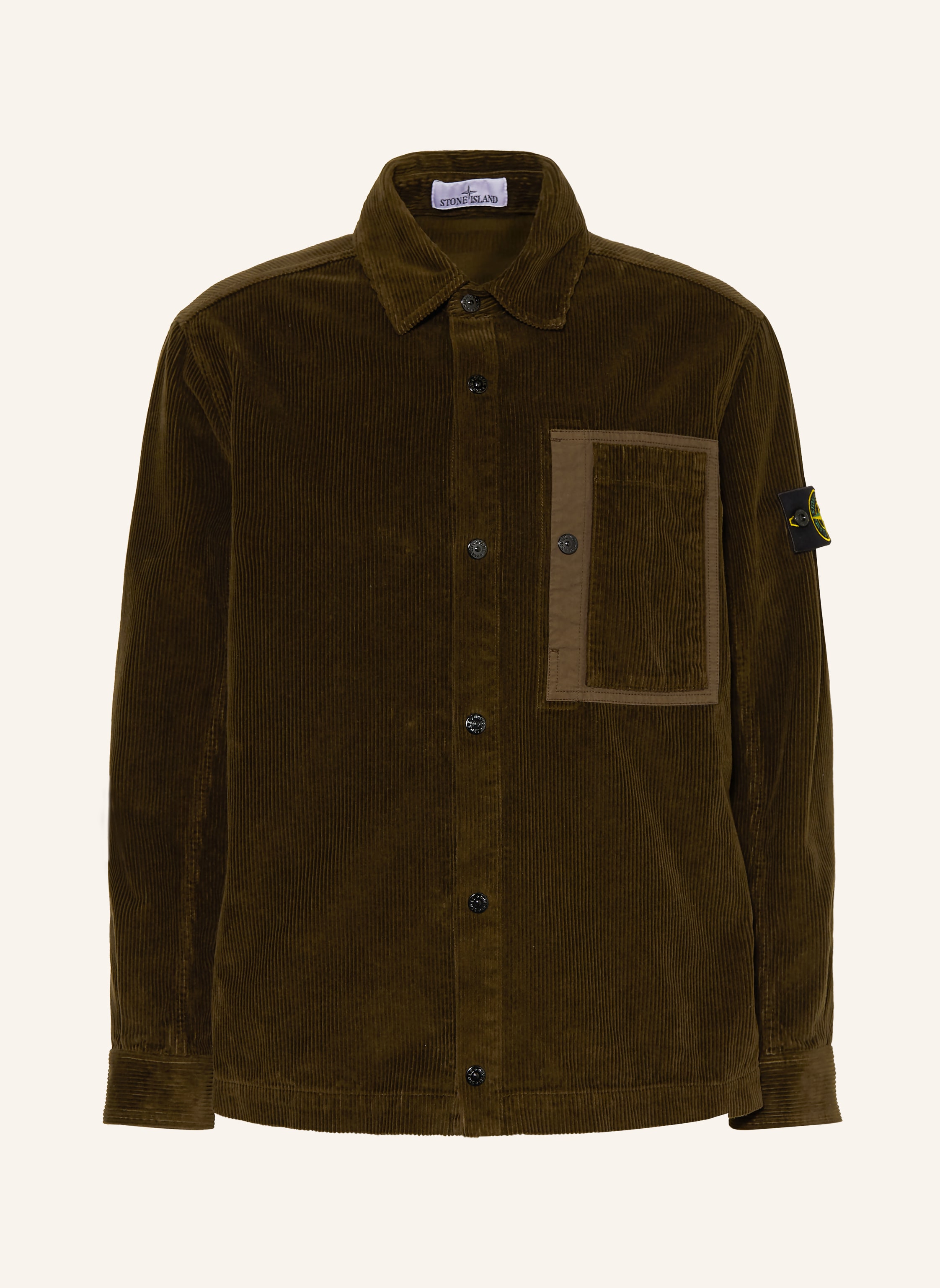 STONE ISLAND Cordhemd Comfort Fit