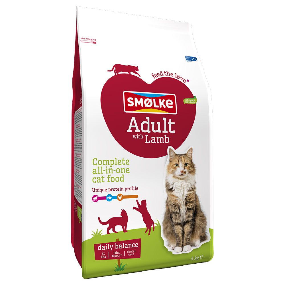 Smølke Adult Cat Food with Lamb