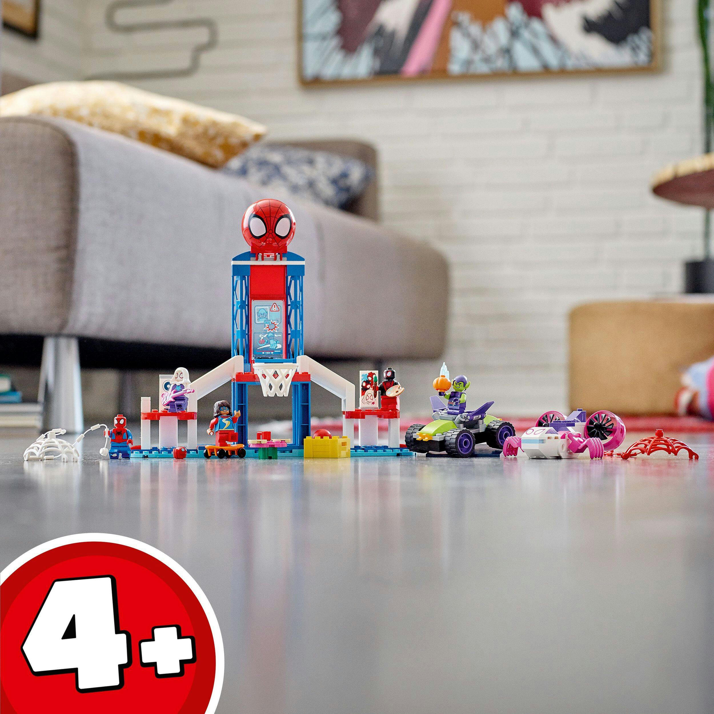 LEGO® Marvel Spider-Man Webquarters Hangout - 10784, Age 7+