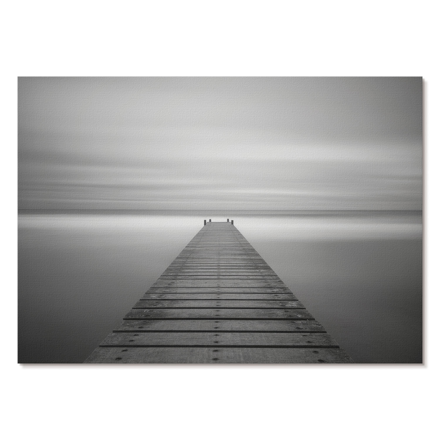Plakaty canvas A4 Monochromatyczne molo elegancja projektu Dr. Wo