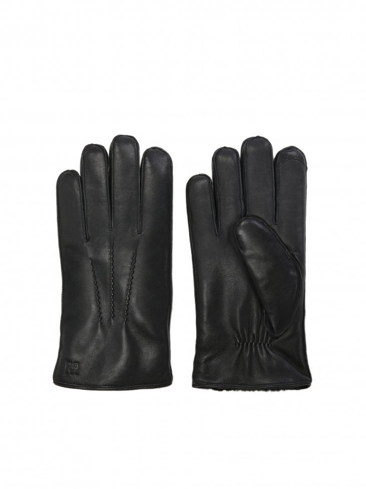 Men's black gloves