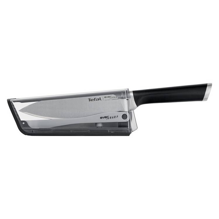 Tefal Eversharp Chef Knife & Integrated Sharpener