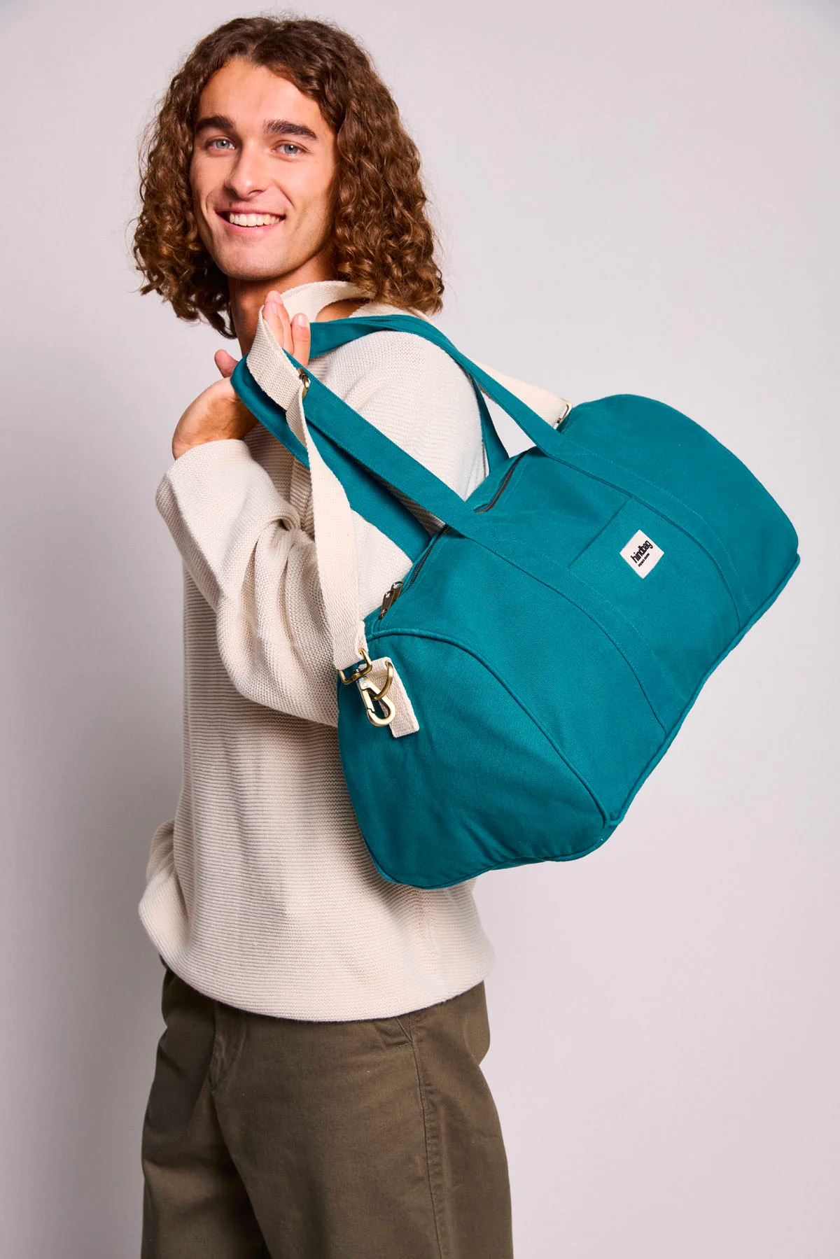 Sac Gabriel Bleu paon