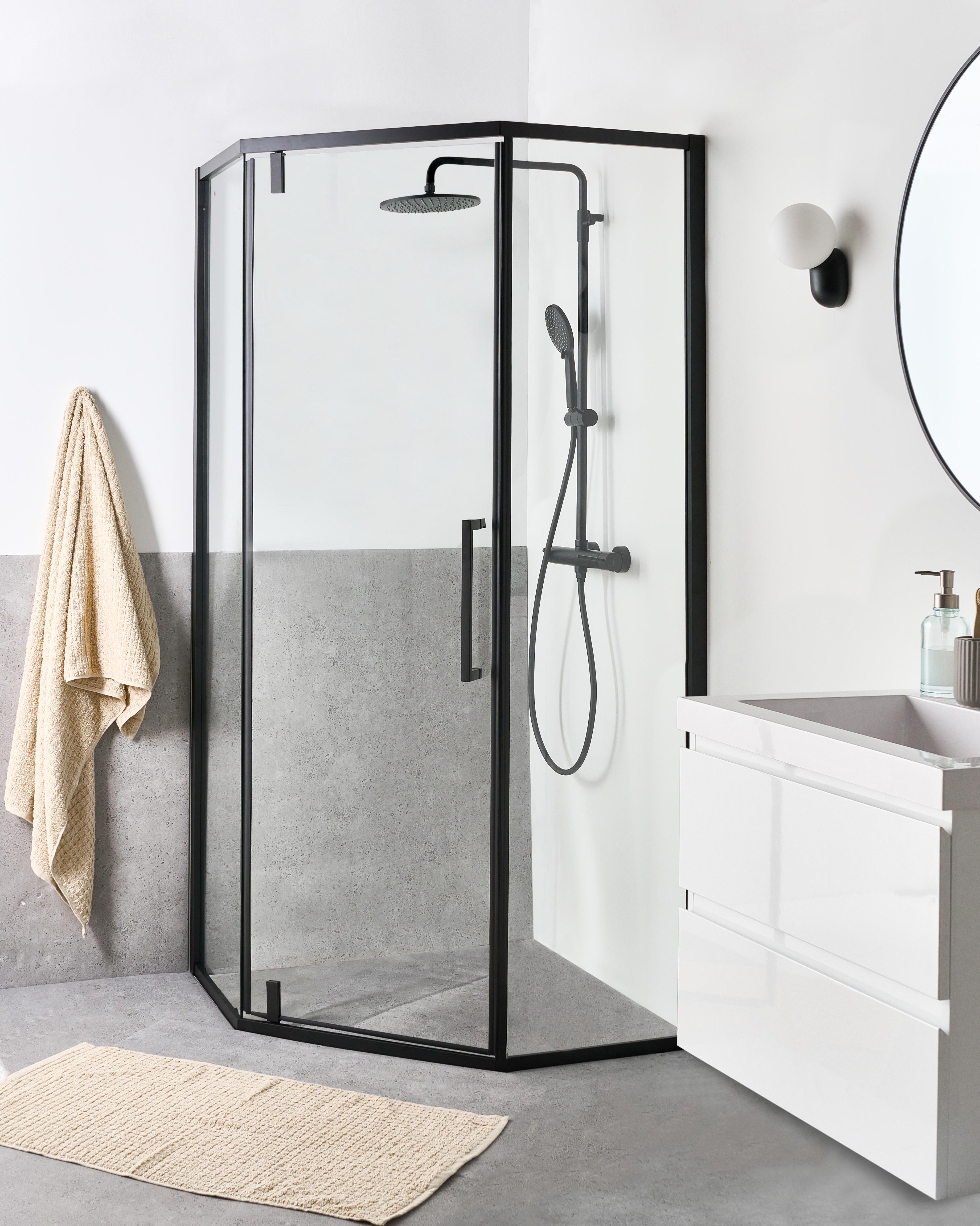 Shower Enclosure TOCANTINS Black