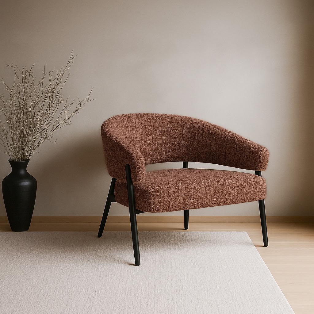 Livingfurn - Dilan fauteuil venga - hazel
