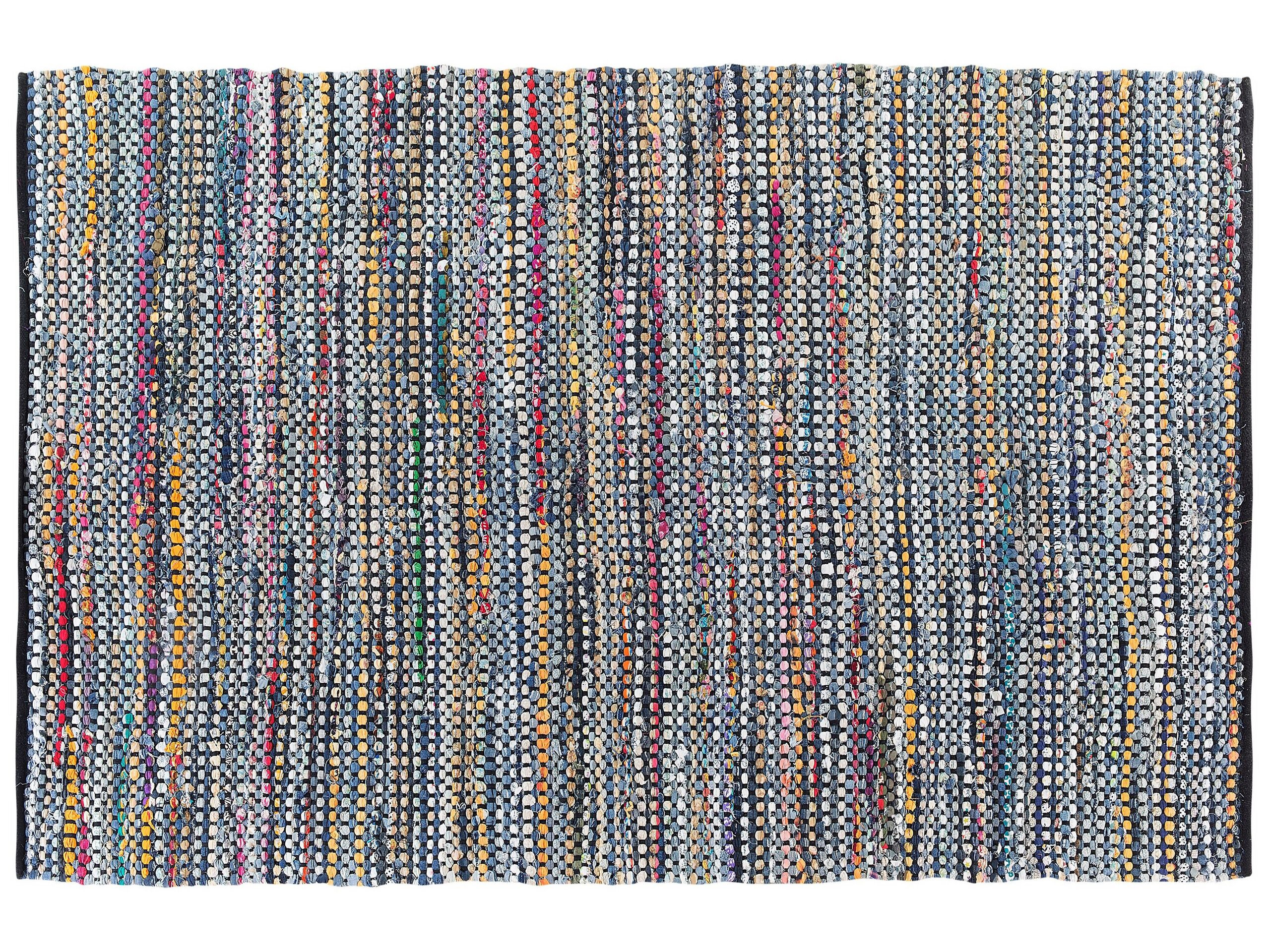 Dywan bawełniany 140x200 cm wielokolorowy