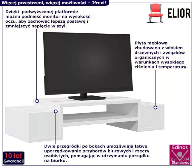 Podstawka pod monitor na biurko - Xyax