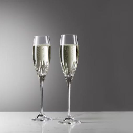Vera Wang by Wedgwood Duchesse Toasting Champagne Flute | 2pc Set