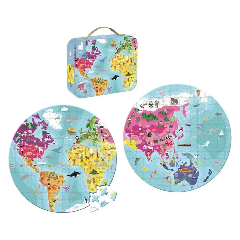Puzzle Blauer Planet