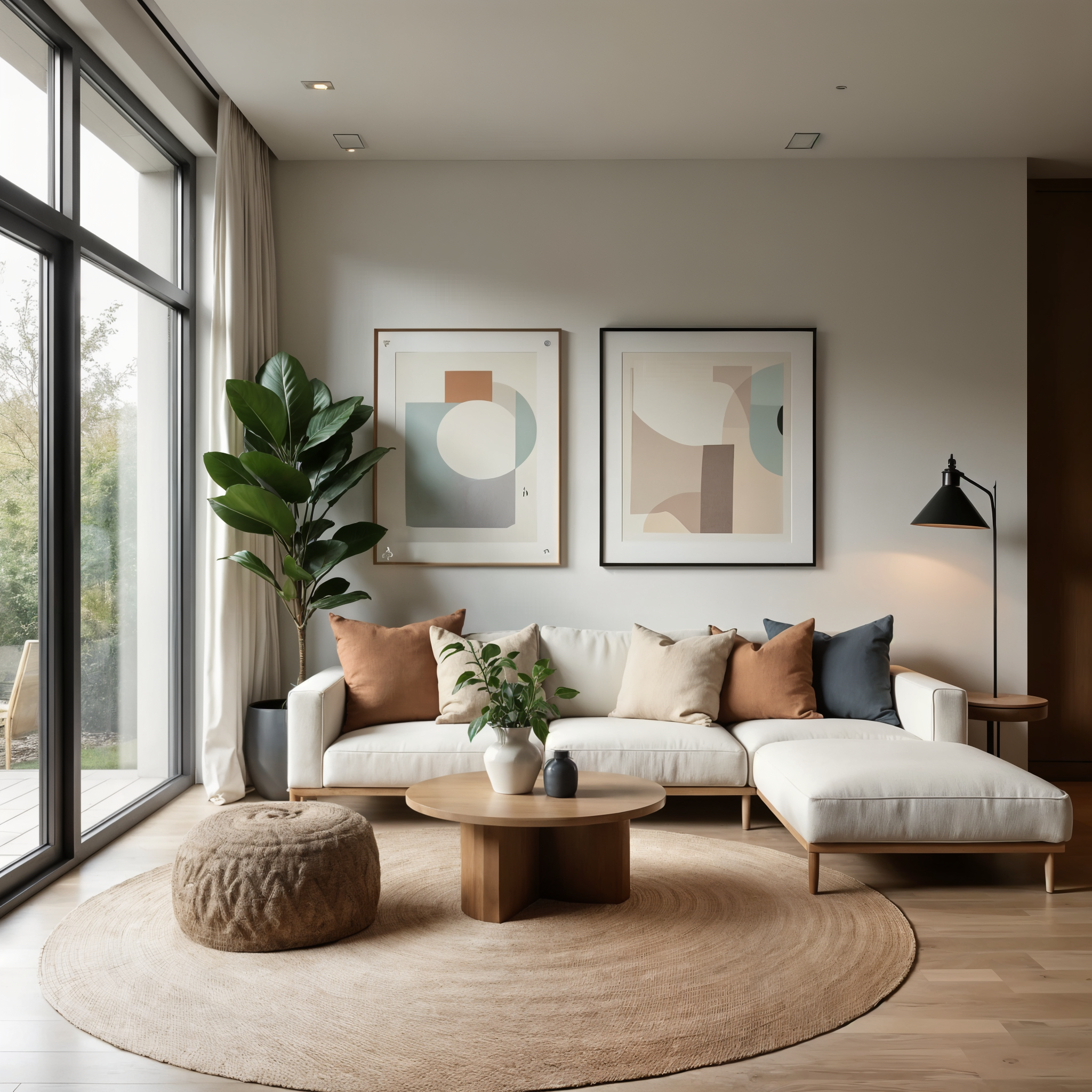 Mrcarpet Rond jute vloerkleed naturel 240cm (meest gekozen)