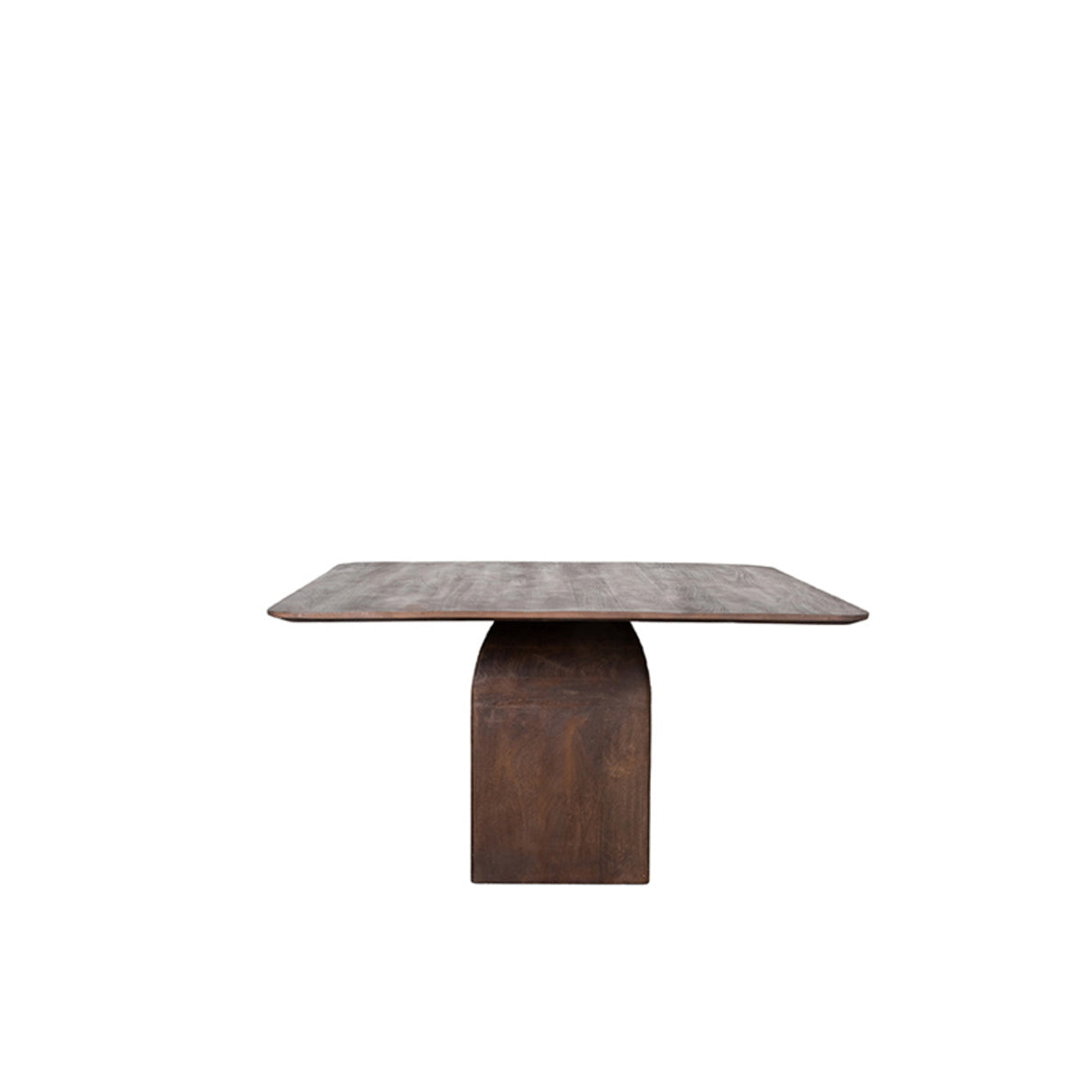 LABEL51 Eettafel Ingo - Donkerbruin Mangohout - 130x130x76cm