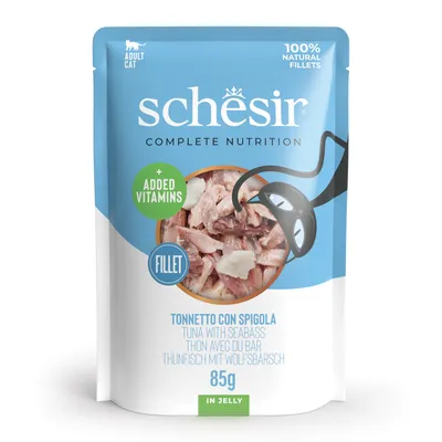Schesir Complete Nutrition Fillet in Jelly Saver Pack 24 x 85g
