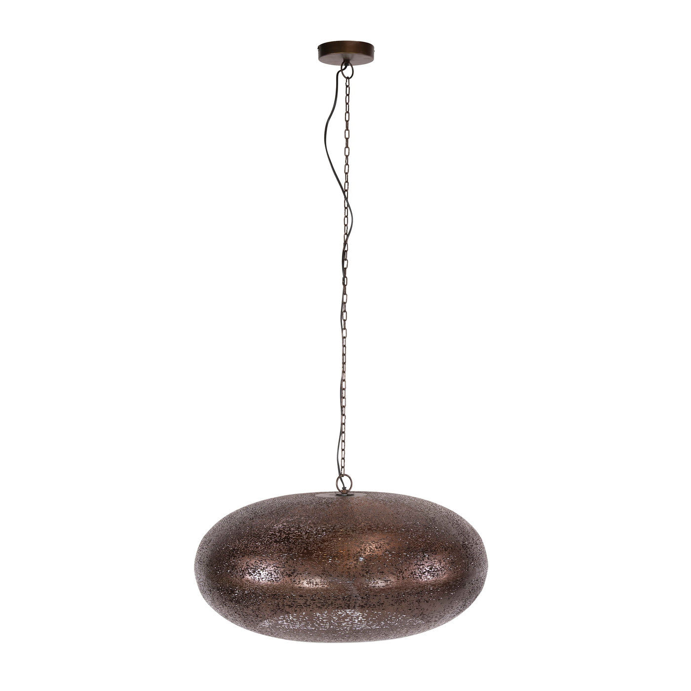 Giga Meubel Hanglamp Cielo - Koper Metaal - 1-lichts - Ø68cm