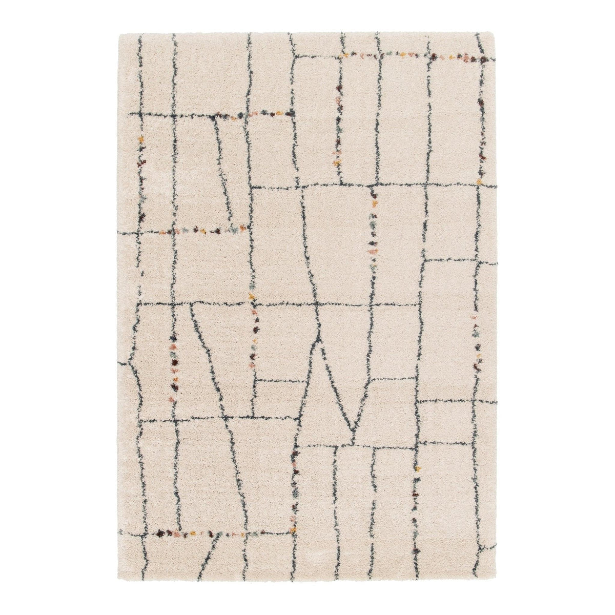 AFK Living vloerkleed Teleia - zeer zacht - beige - 160 x 230 cm