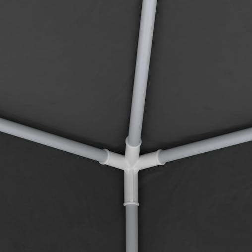 NNEVL Professional Party Tent with Side Walls 4x9 m Anthracite 90 g/m&sup2;