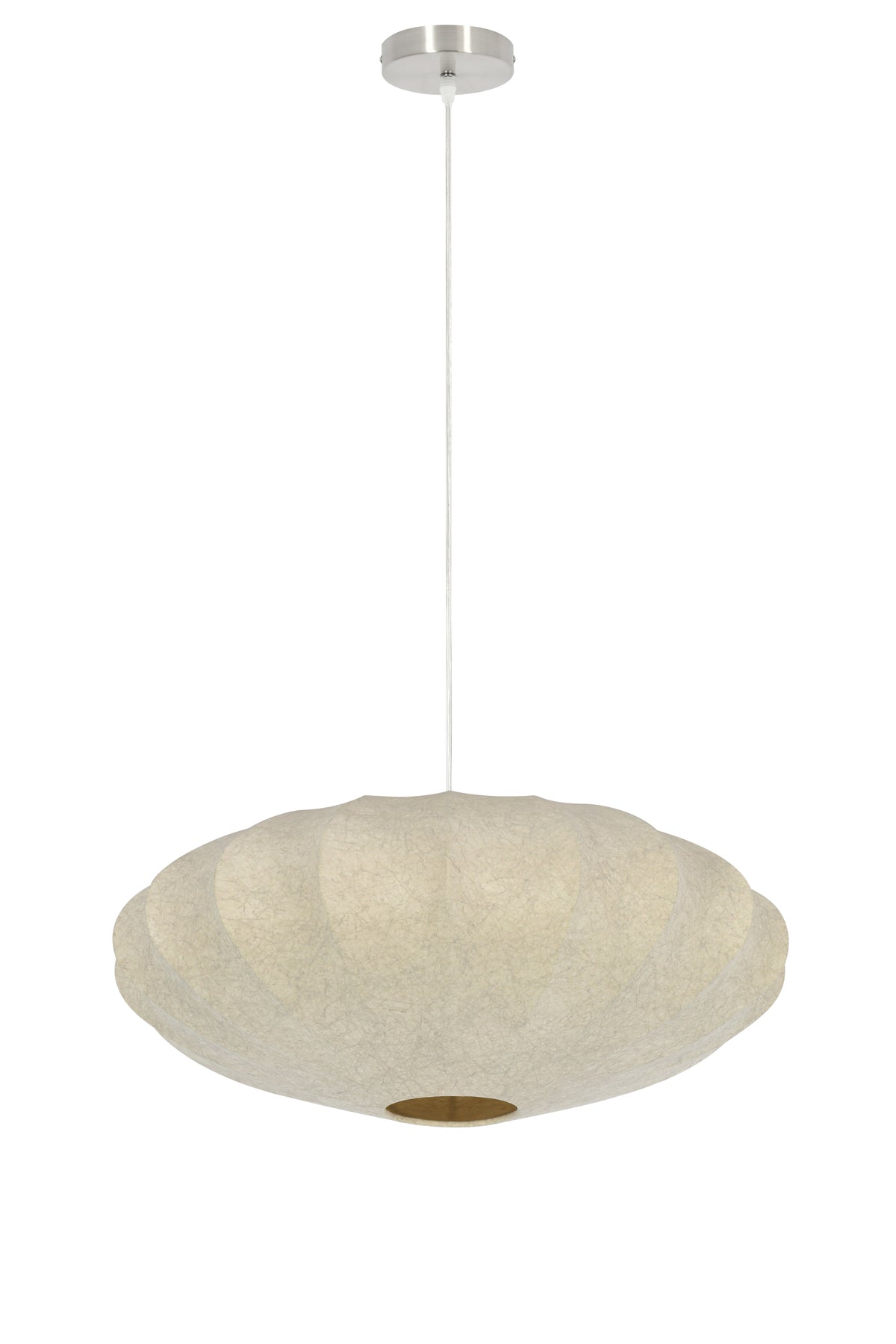 Light & Living hanglamp FAY - Ø50x22cm - bruin