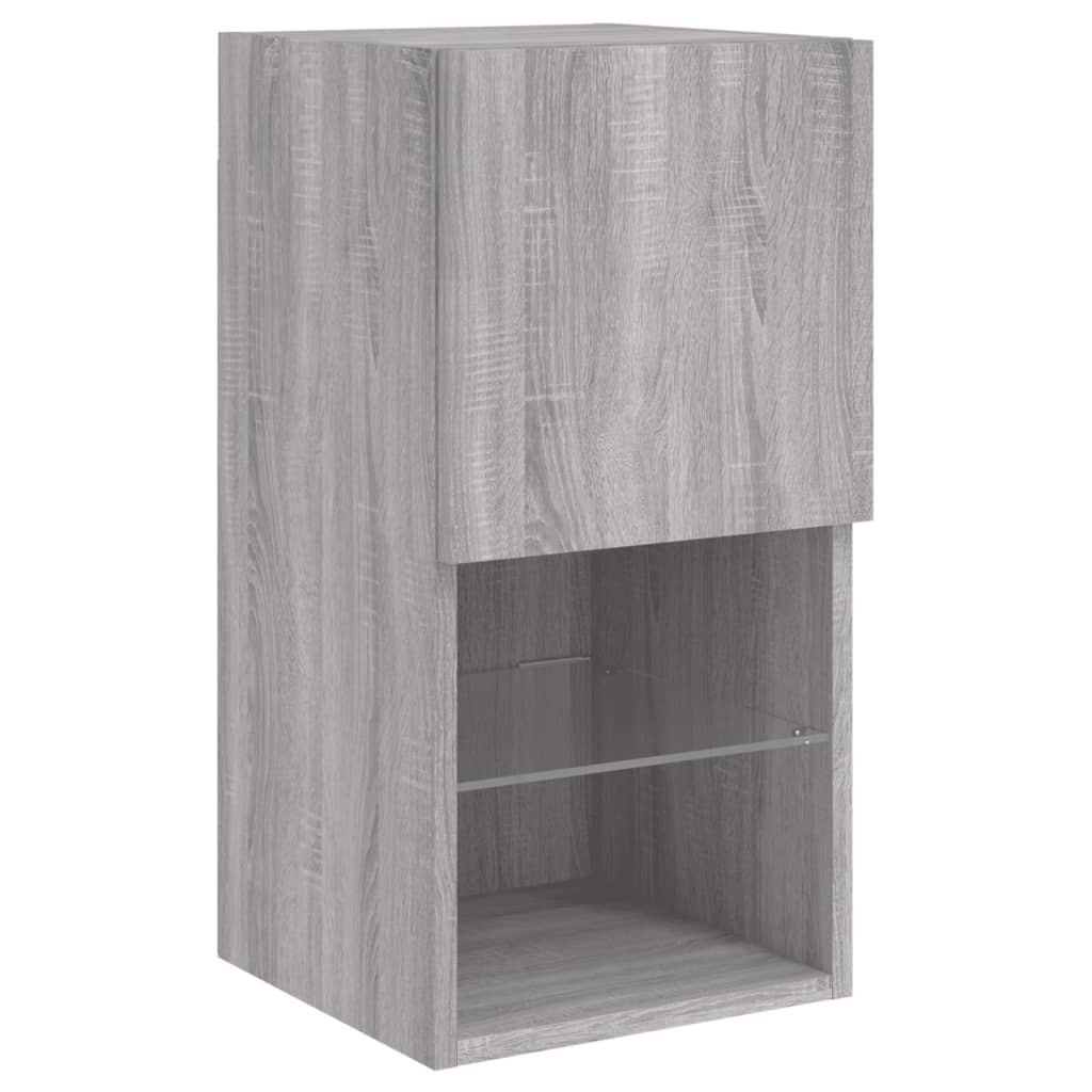 Szafka RTV Stolik Półka Szafka Pod Telewizor Do Salonu LED 30.5x30x60