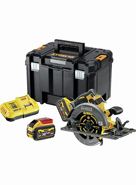 DEWALT DCS579X2-QW Scie circulaire sans fil XR FLEXVOLT 54V 190 mm - 2 batteries 3Ah - coffret TSTAK